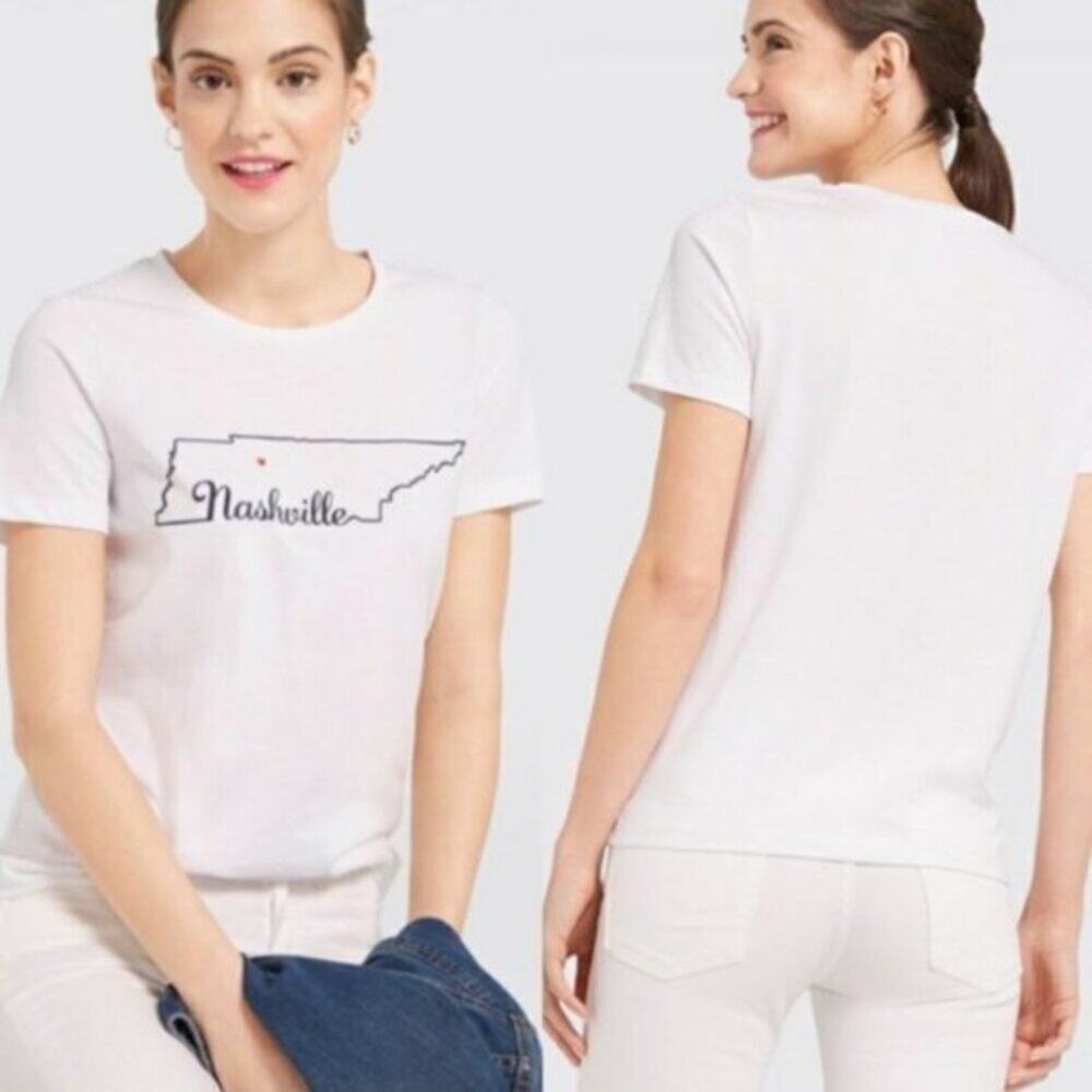 Draper James Reese Witherspoon Nashville Tee Size Medium